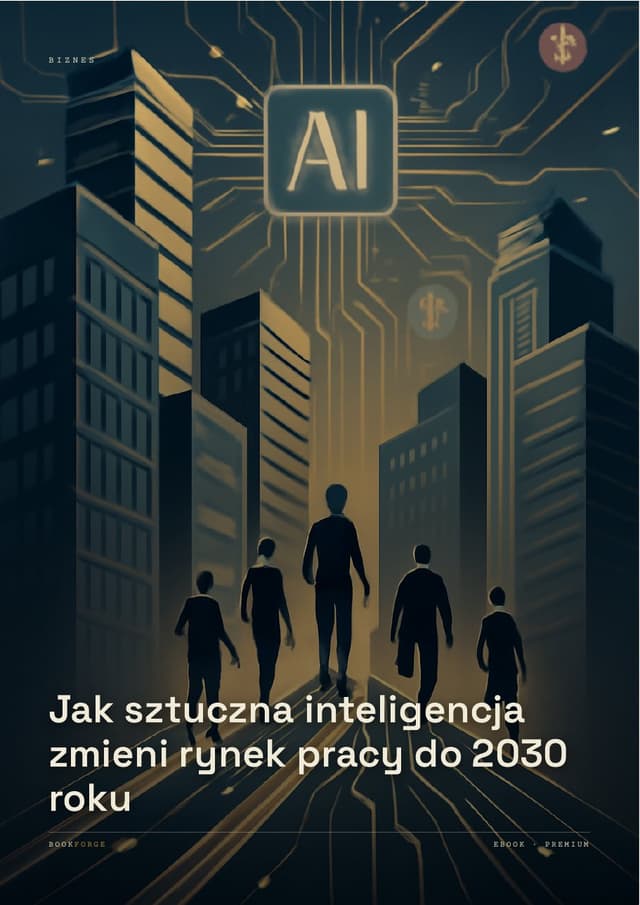 Okładka — Jak sztuczna inteligencja zmieni rynek pracy do 2030 roku