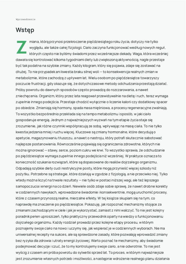 Otwarcie rozdziału — Jak schudnąć po 50-tce: metabolizm, hormony i realny plan