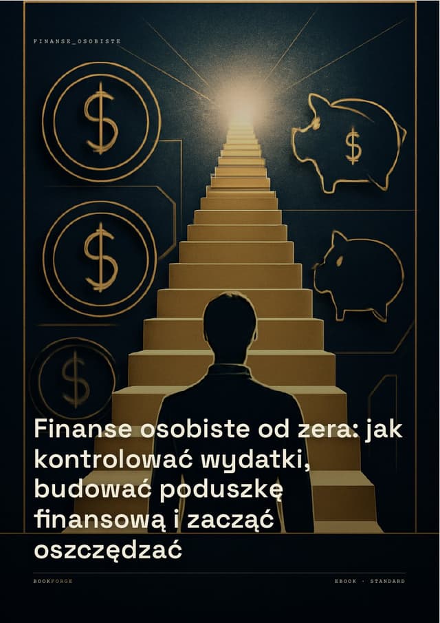 Okładka — Finanse osobiste od zera: jak kontrolować wydatki i budować poduszkę
