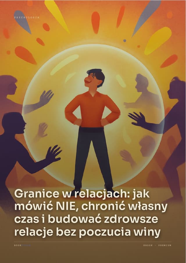 Okładka — Granice w relacjach: jak mówić NIE i chronić własny czas