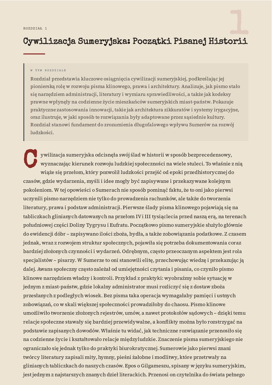 Otwarcie rozdziału — Zapomniane cywilizacje, które zmieniły bieg historii