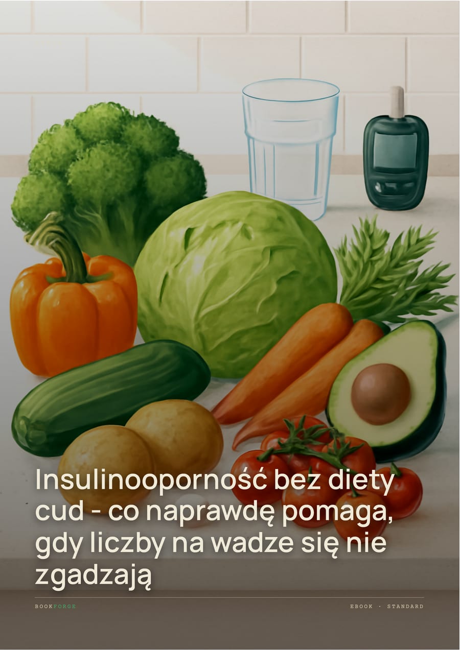Okładka — Insulinooporność bez diety cud