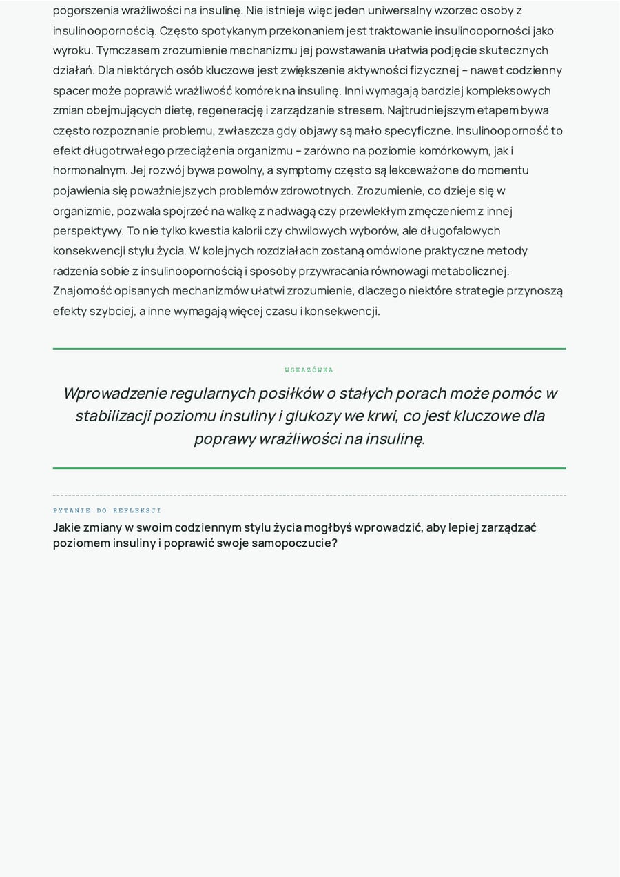 Wskazówka i pytanie — Insulinooporność bez diety cud