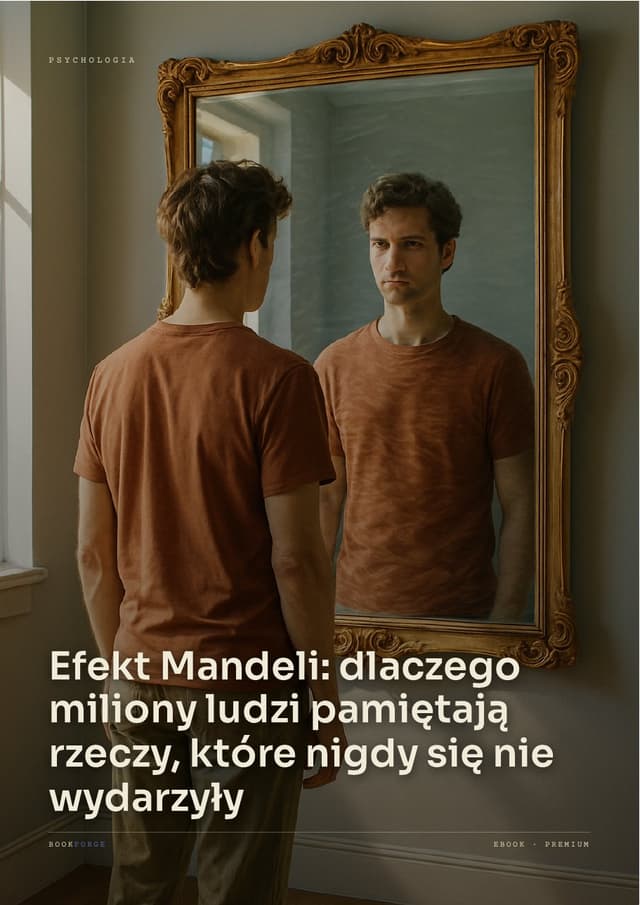 Okładka — Efekt Mandeli: dlaczego miliony ludzi pamiętają rzeczy, które się nie wydarzyły