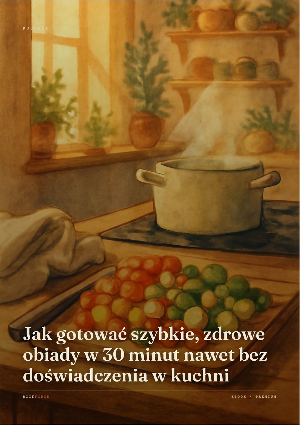 Okładka — Jak gotować szybkie, zdrowe obiady w 30 minut