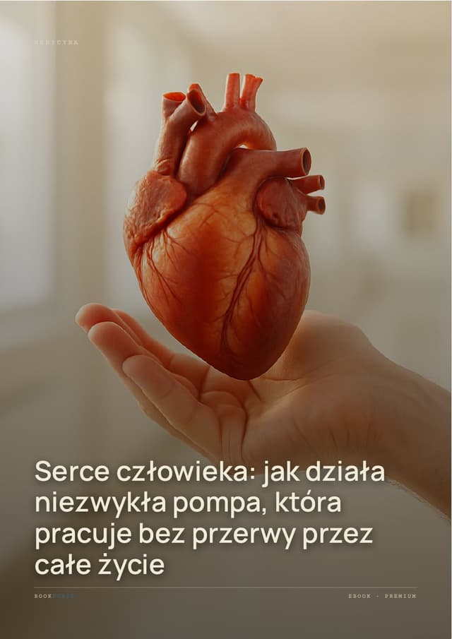 Okładka — Serce człowieka: jak działa niezwykła pompa