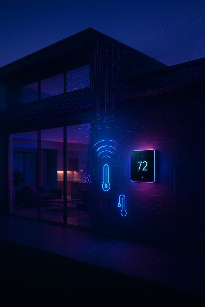 Okładka ebooka: Techniki optymalizacji ogrzewania domu przy pomocy IoT