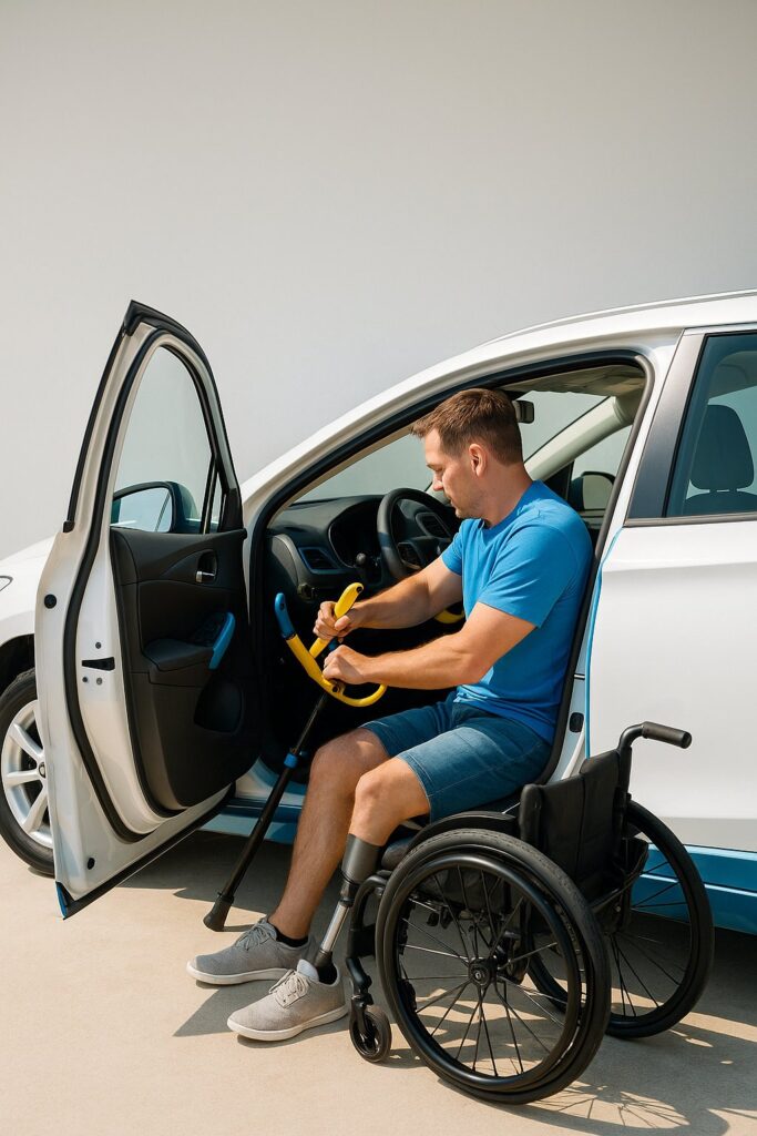 Okładka ebooka: Motoryzacja dla niepełnosprawnych – adaptacja pojazdu i formalności